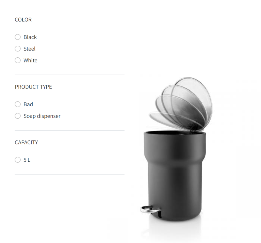 b2b ecommerce filters