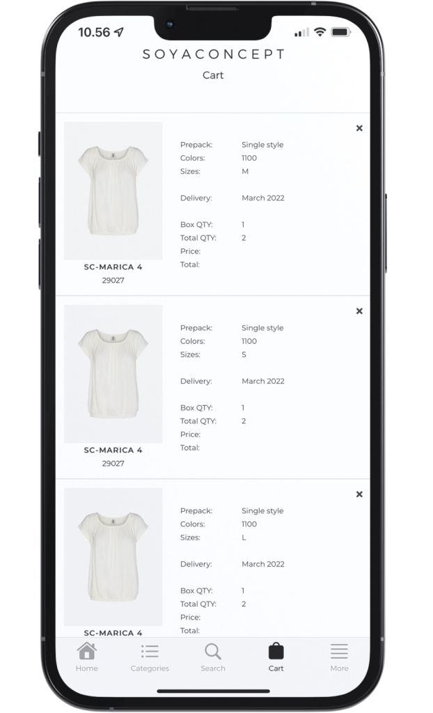 B2B retailer - hurtig checkout
