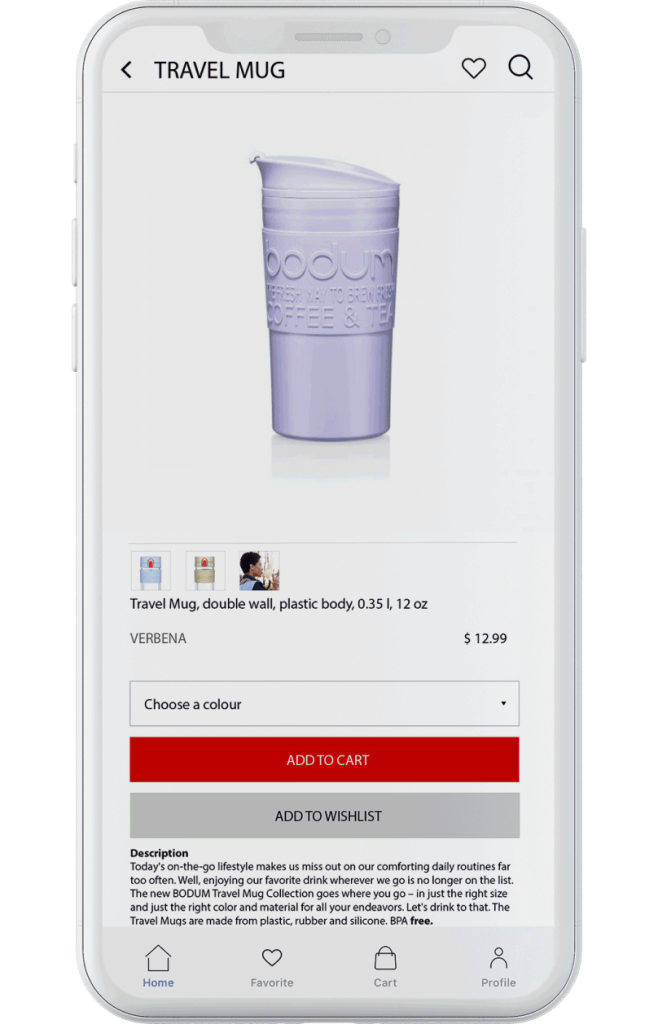 Forhandler app skræddersyet til din forretning